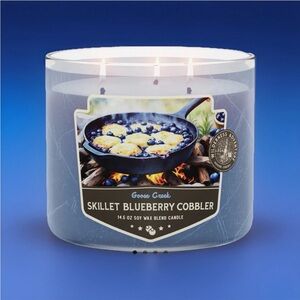 Goose Creek 3-Wick Candle- Skillet Blueberry Cobbler (14.5 oz)
